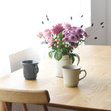 【ご注文受付終了】*器と遊ぶお花たち(with CRAFTAL)ーフラワーベース&マグ2個セットー