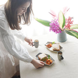 【ご注文受付終了】*器と遊ぶお花たち(with CRAFTAL)ーフラワーベース&マグ・プレート2個セットー